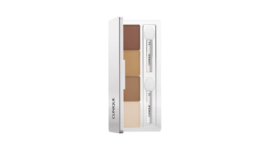 Clinique All About Shadow™ Quad Lidschatten 4.8 g 01 - Teddy Bear - Matte