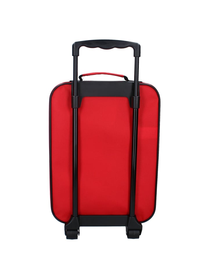 COFI 1453 Cars Trolley – Koffer für kleine Abenteurer, Made To Roll Kollektion in Rot günstig kaufen 41