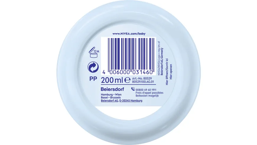 Nivea Baby Soft Creme Gesicht & Körper 200 ml