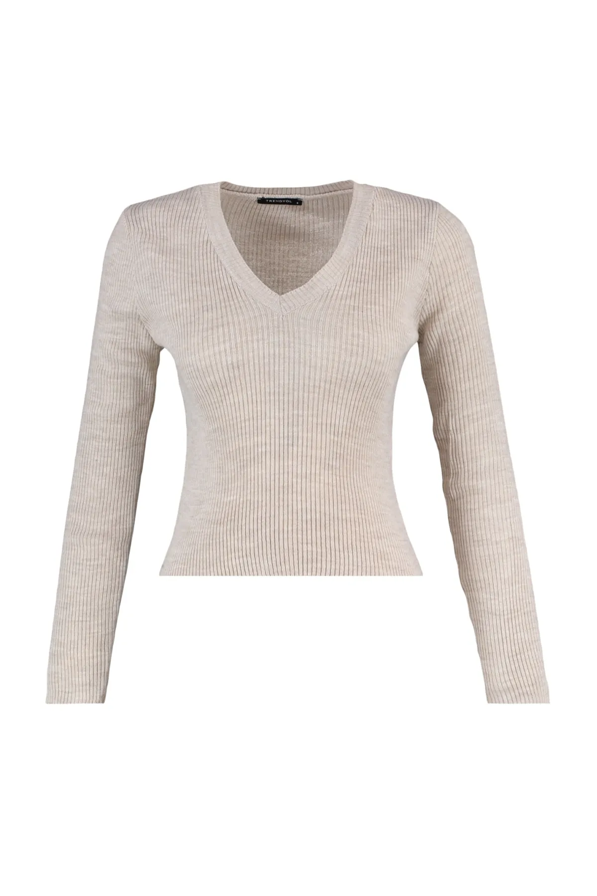 Trendyol Collection  Braun-Stein Strickpullover