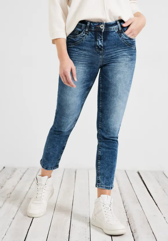 CECIL Slim Fit Jeans in 7/8