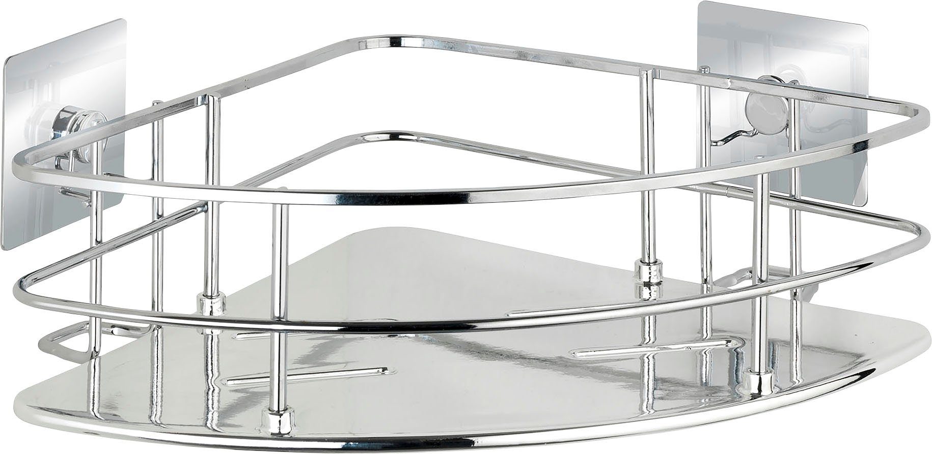 WENKO Eckregal Turbo-Loc Quadro, 1 Ablage