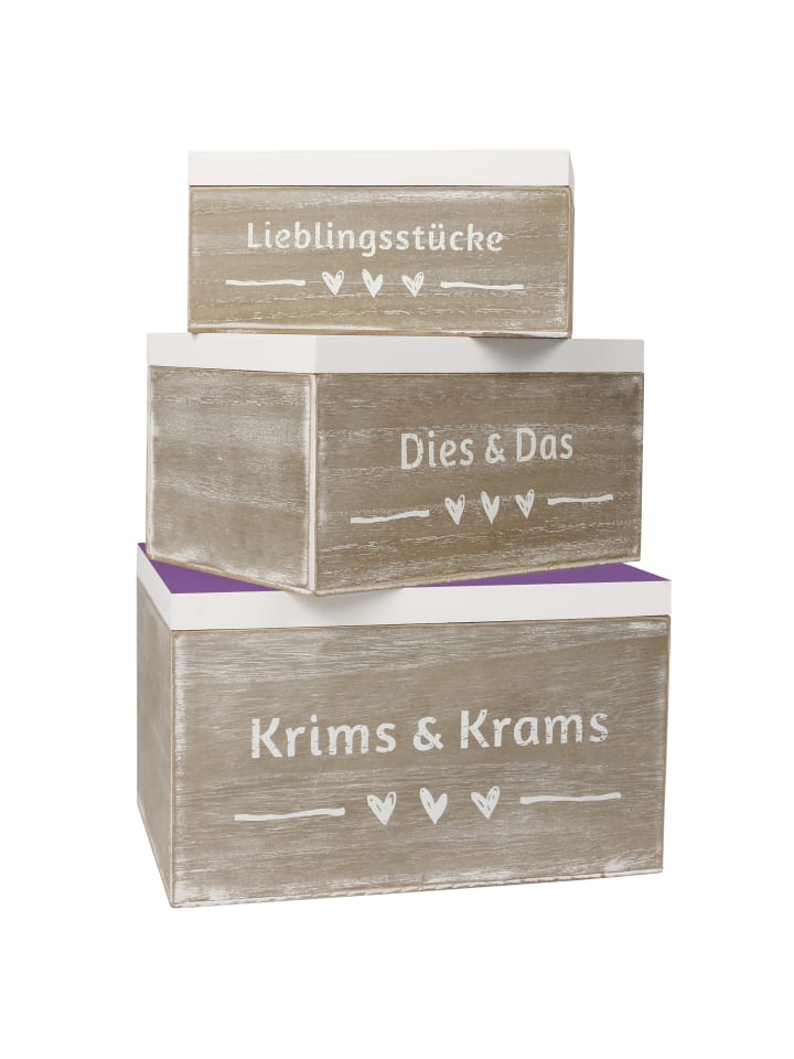 Mr. & Mrs. Panda Holzkiste Tanten sind wie Mamas,... mit Spruch in Weiß günstig kaufen