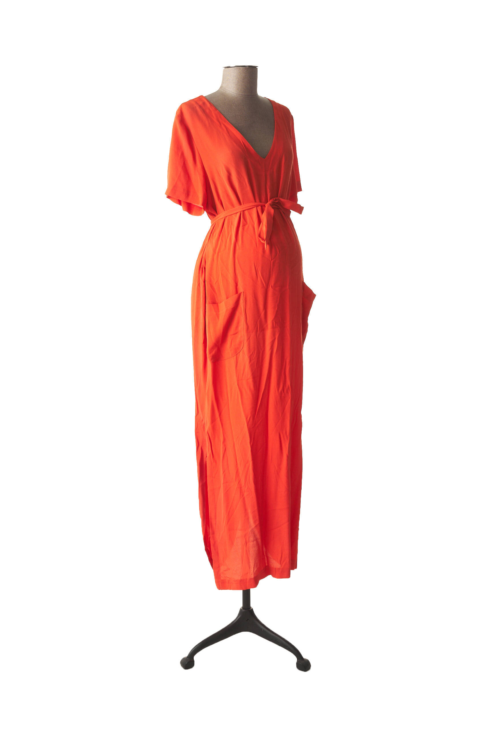 Fragile Robes Maternite Femme couleur orange