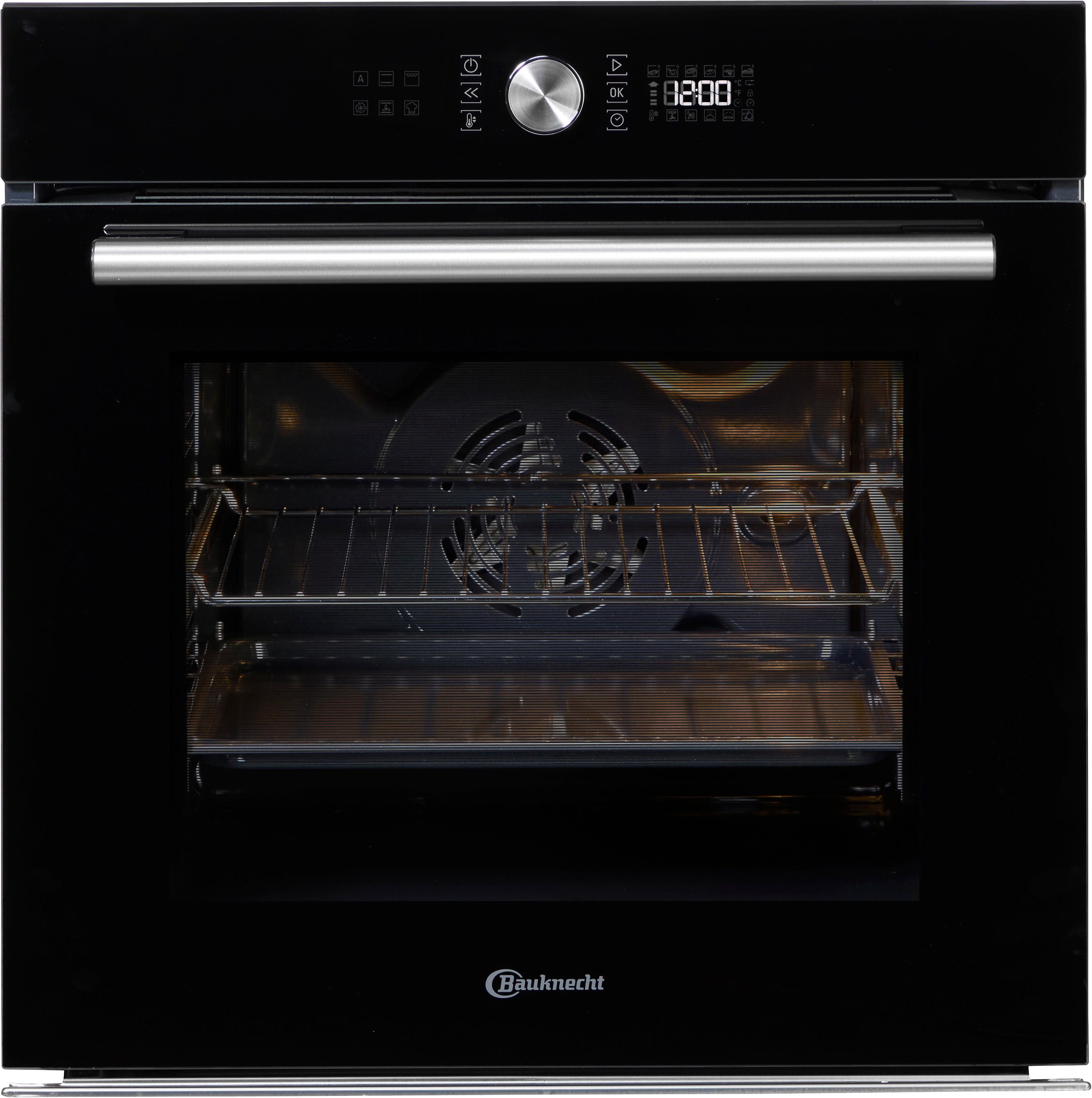 BAUKNECHT Einbaubackofen BIR4 DH8FS2 ES, mit Teilauszug, DiamondClean