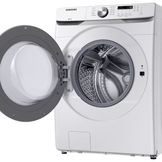 Samsung 4.5-cu ft High Efficiency Stackable Front-Load Washer (White) ENERGY STAR