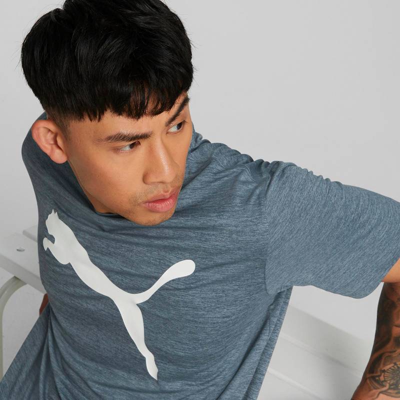 PUMA FAVOURITE HEATHER CAT Funktionsshirt Herren