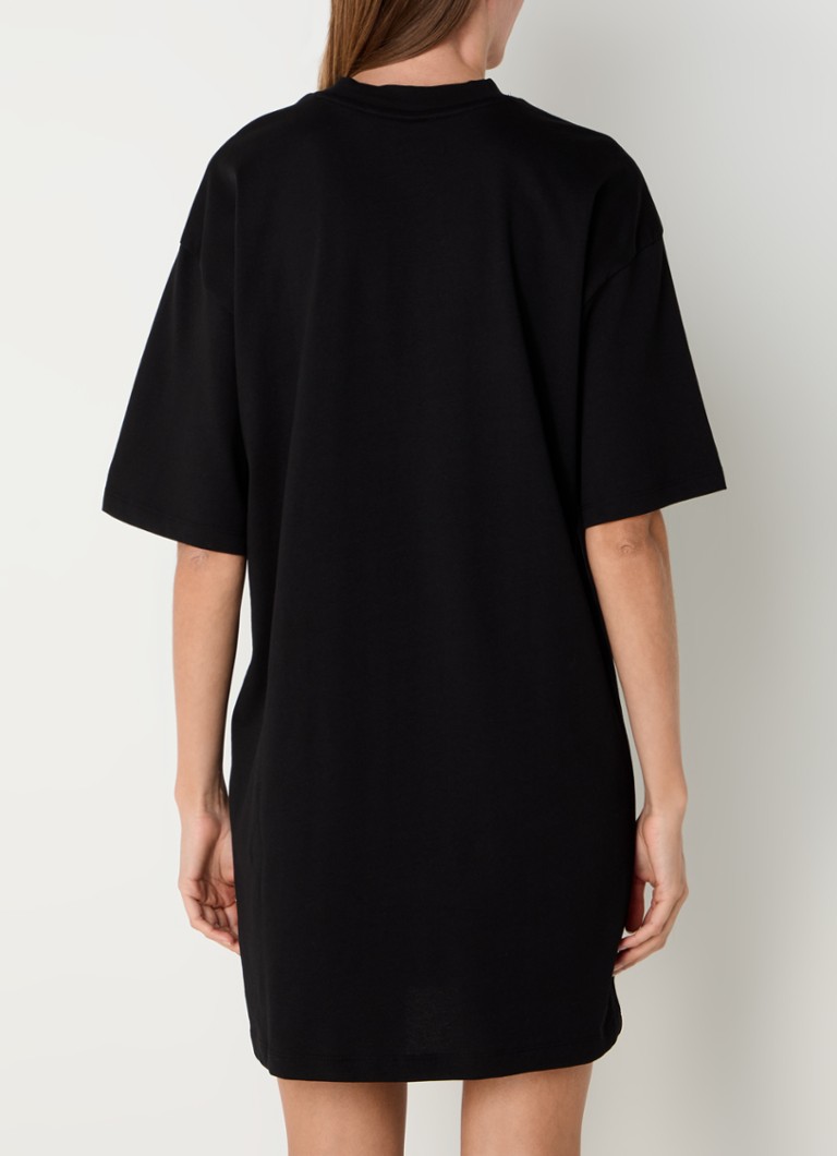 Vestido camiseta corto con logo Namaui de HUGO BOSS