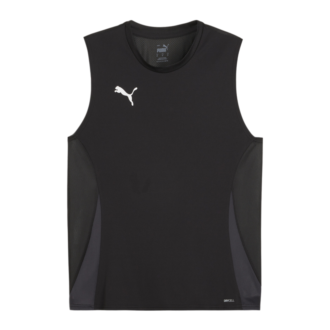 PUMA teamGOAL Tanktop Schwarz Weiss F03