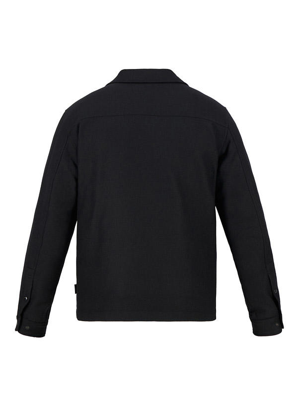 WOOLRICH, Overshirt Alaskan, Wolle, Daunen gefüttert, schwarz