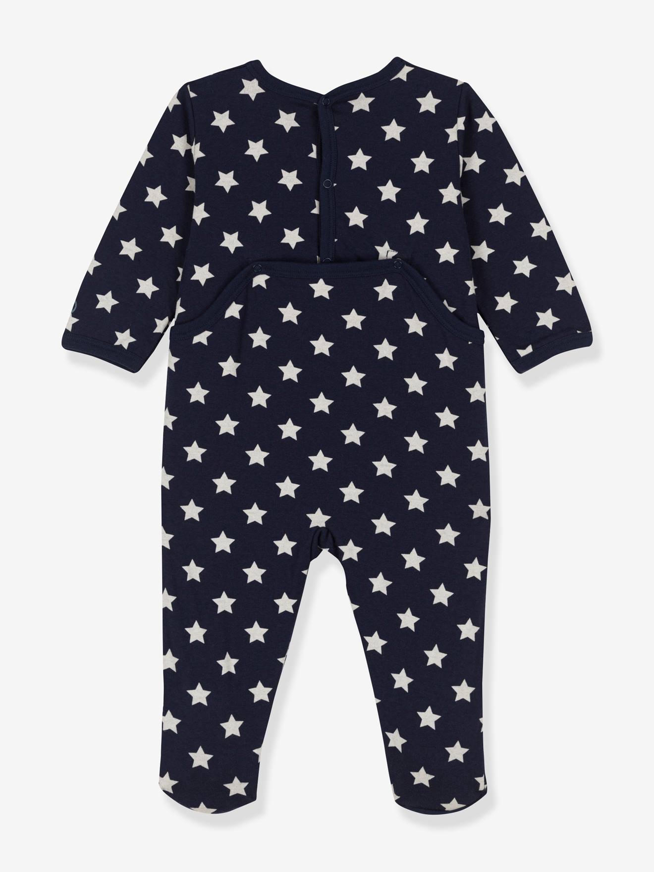 Dors-bien velours PETIT BATEAU marine