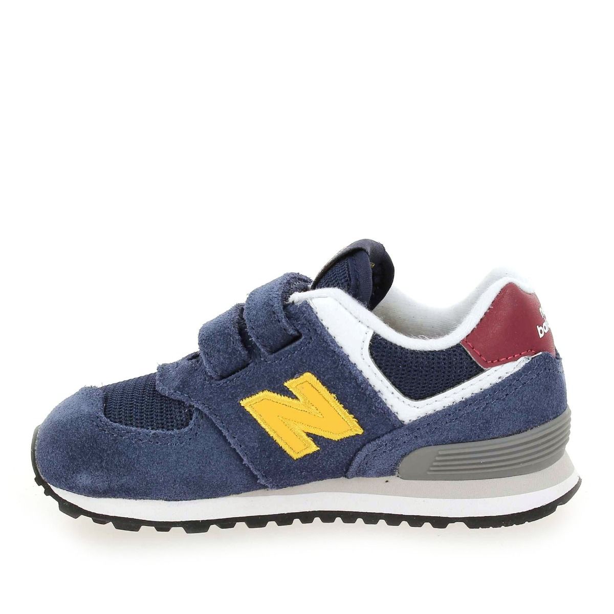 New Balance  574 HW1 VELCRO - Marine Jaune