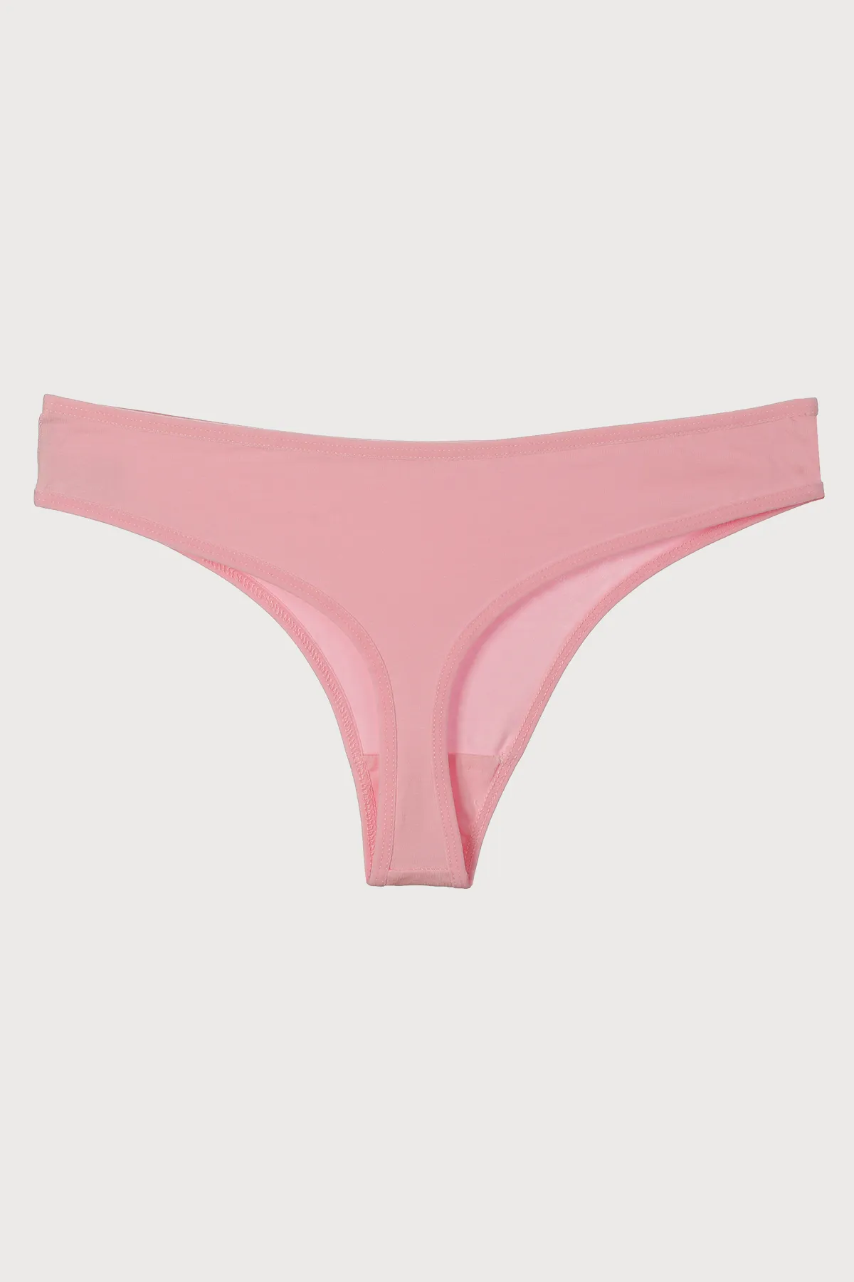 Nicoletta  Damen-Slips, Tangas, 7er-Pack, Lycra, Lachsfarben