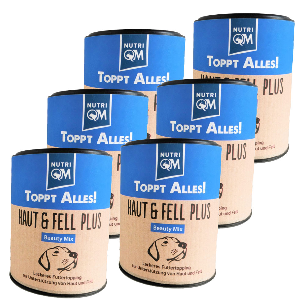 PetCom NutriQM Toppt Alles! Beauty Mix 50 g - 6er Set