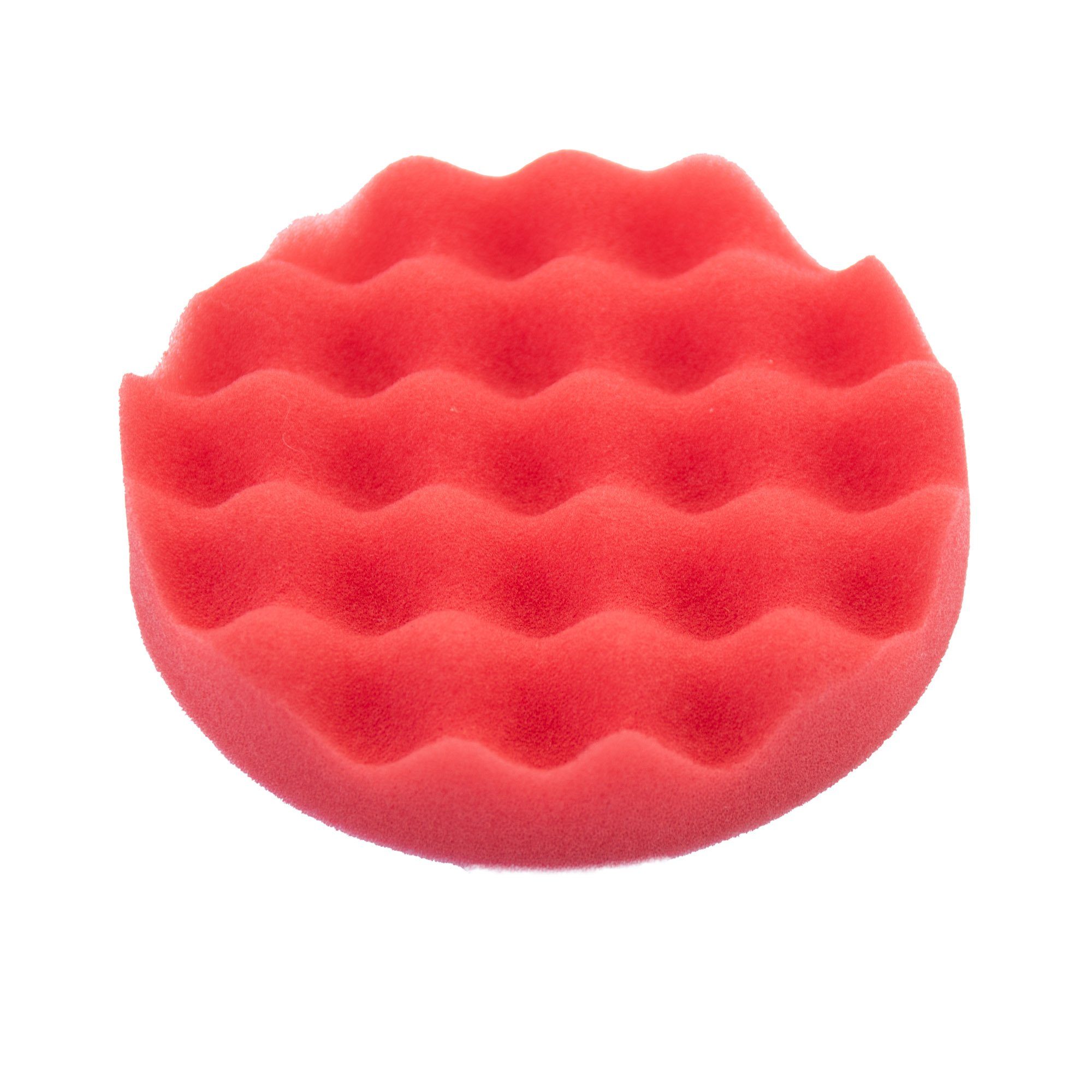 BENSON Polierpad 6x Polierpads Polierteller Klett Polierschwamm, Polierscheibe, Aufsatz, 125mm, Set