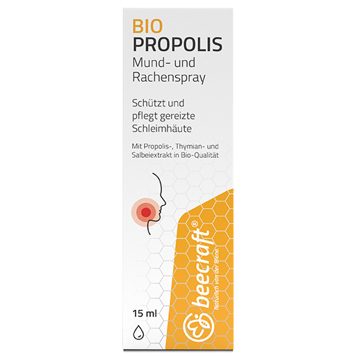 BEECRAFT Propolis Mund- und Rachenspray  15 ml  Spray