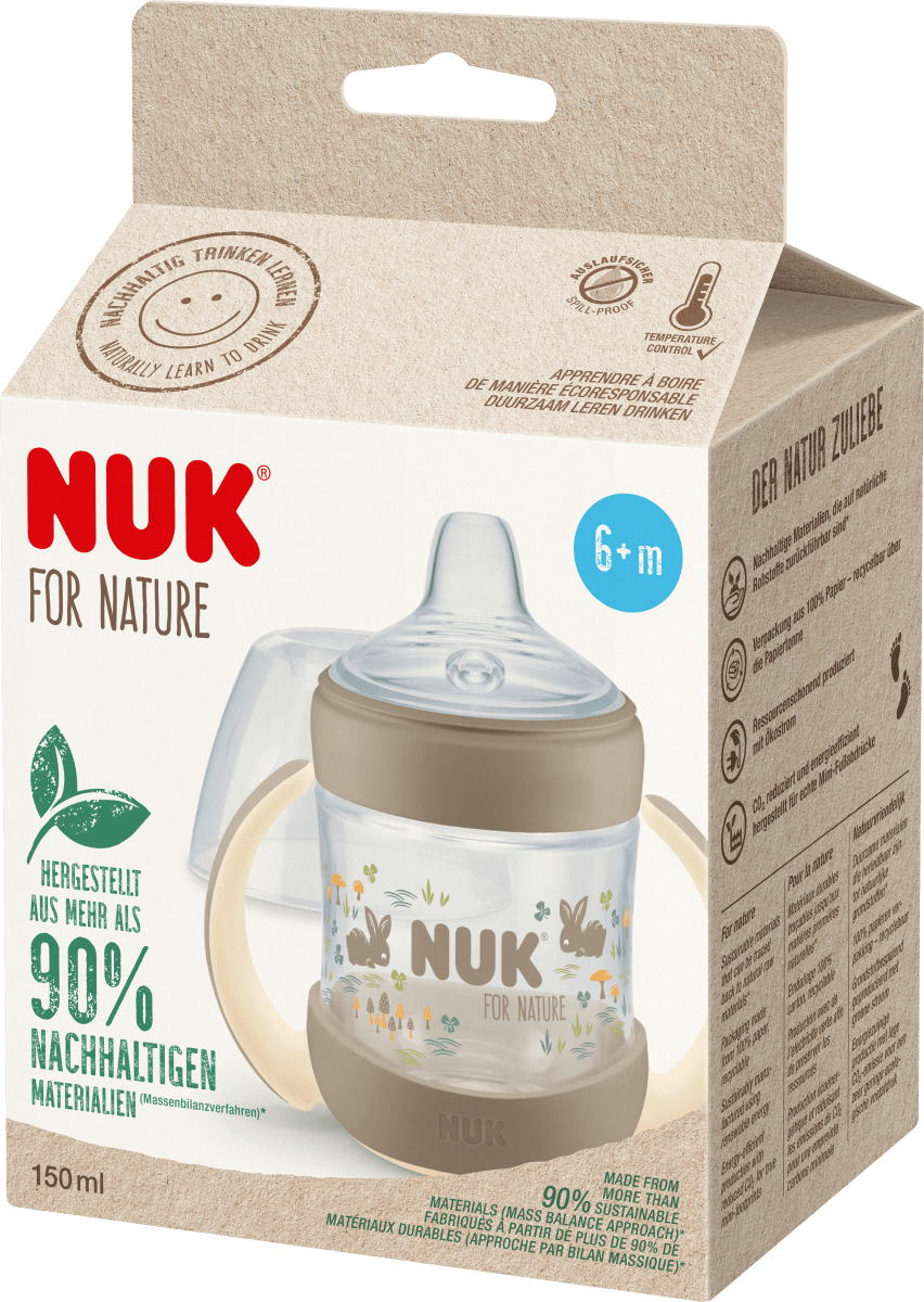 Trinklernflasche for Nature, braun, ab 6.Monat, 150ml, 1 St