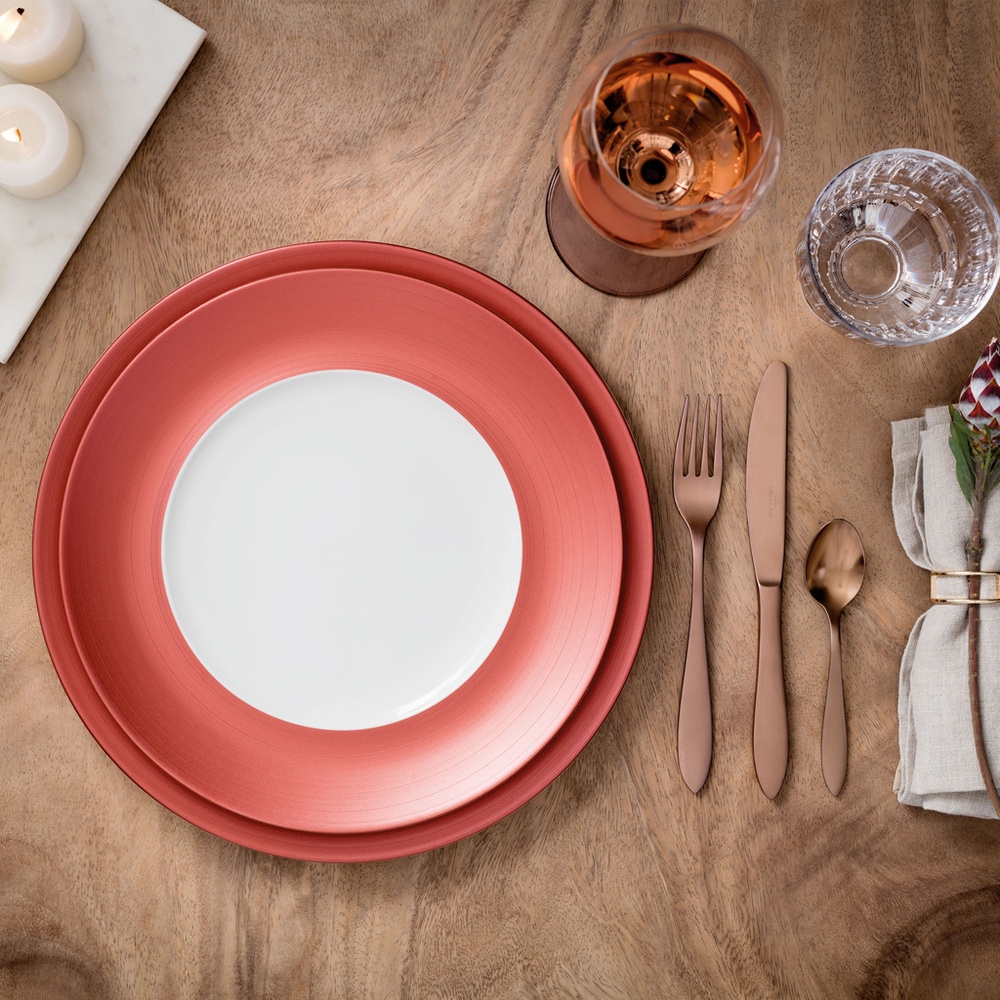 Villeroy & Boch Assiette gourmet coupe Manufacture Glow Assiette