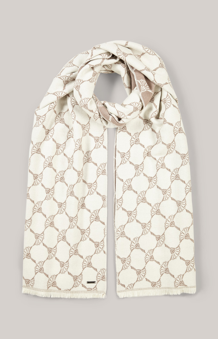 Cornflower-Schal Felix in Beige/Ecru