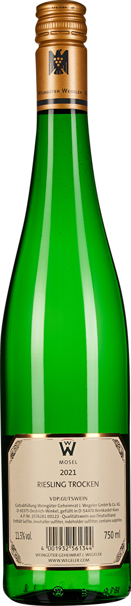 Weingüter Wegeler Slate Riesling 2021