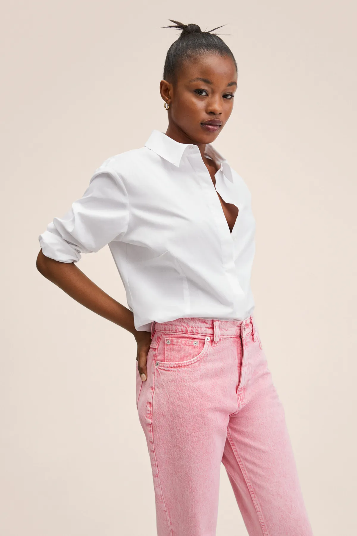 MANGO  27005767 Damen/Mädchen Bubblegum Pink