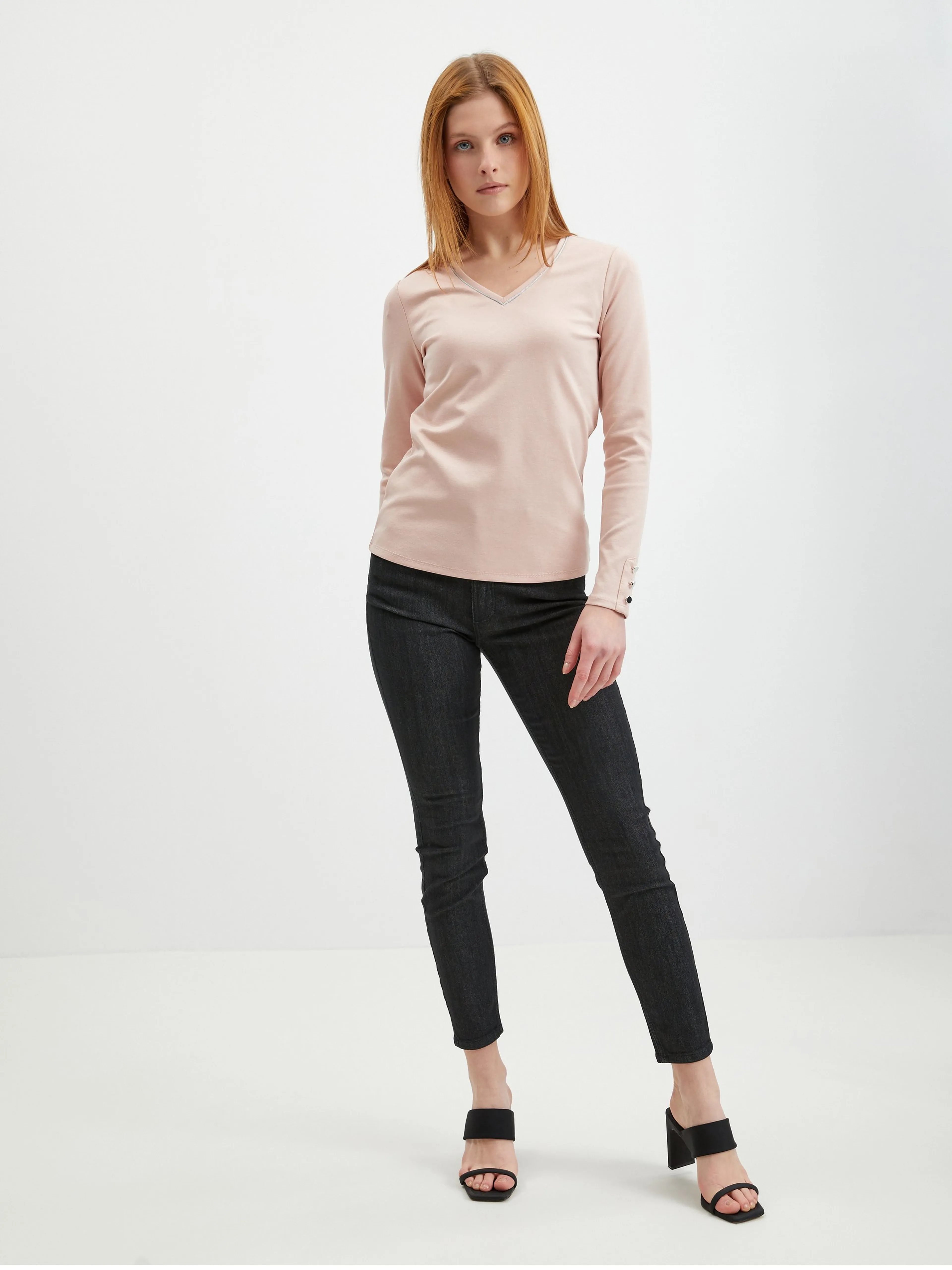 Hellrosa Damen-T-Shirt ORSAY