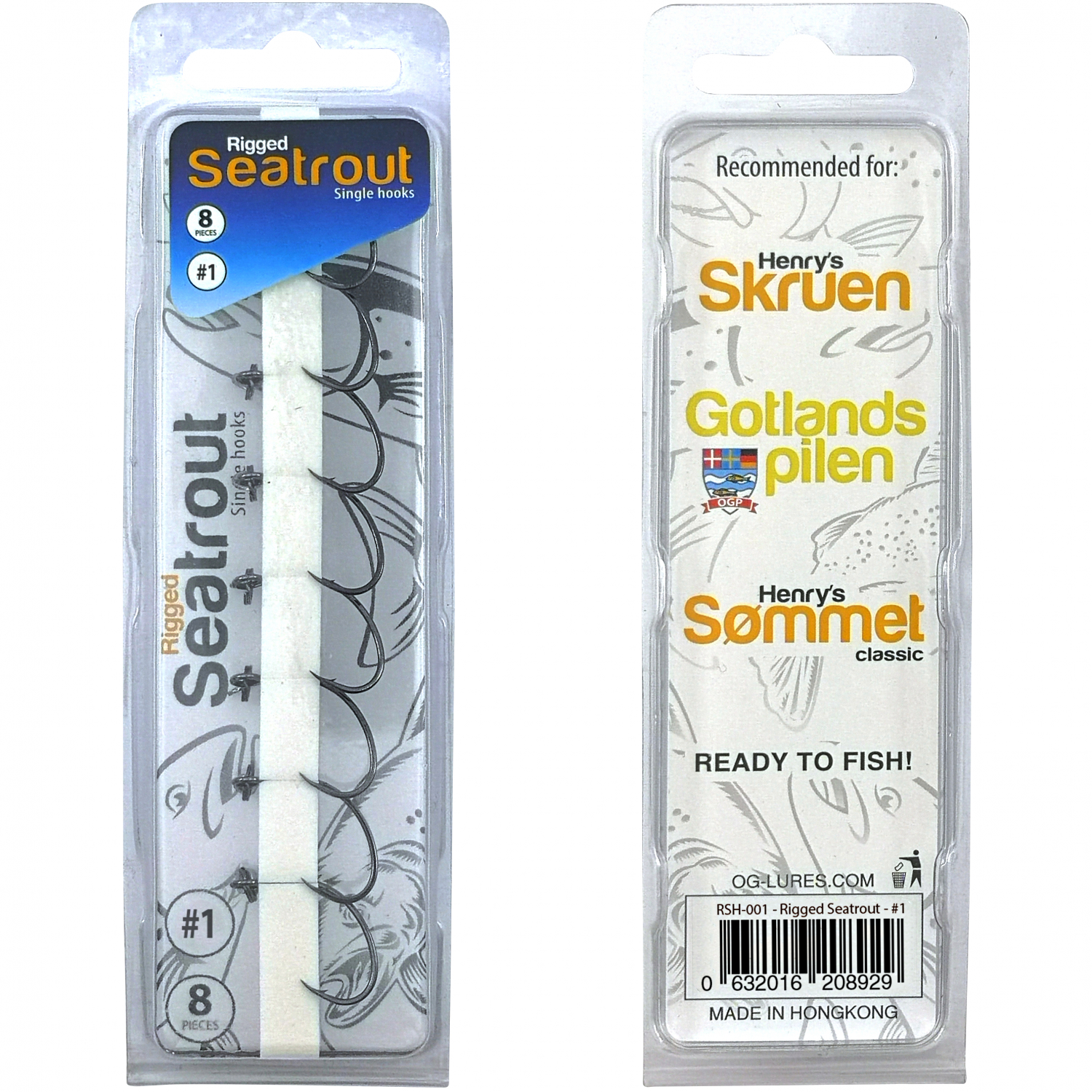 OGP Rigged Seatrout (Single Hooks)
