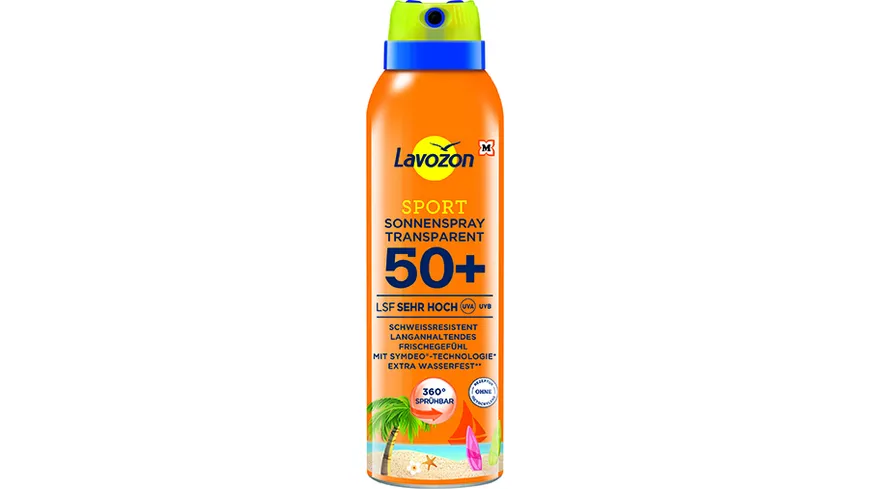 LAVOZON Sonnenspray Sport LSF 50+ 200 ml