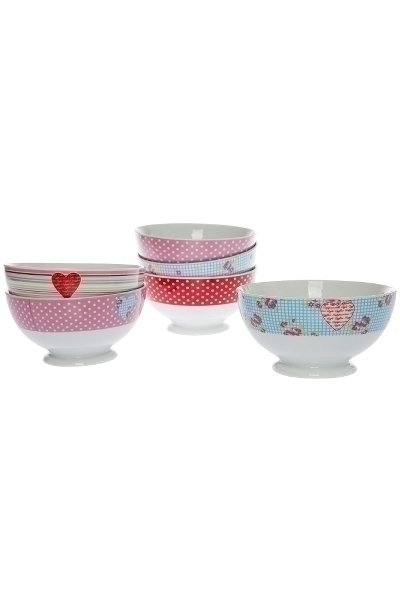 MyFlair 6er Schalenset 