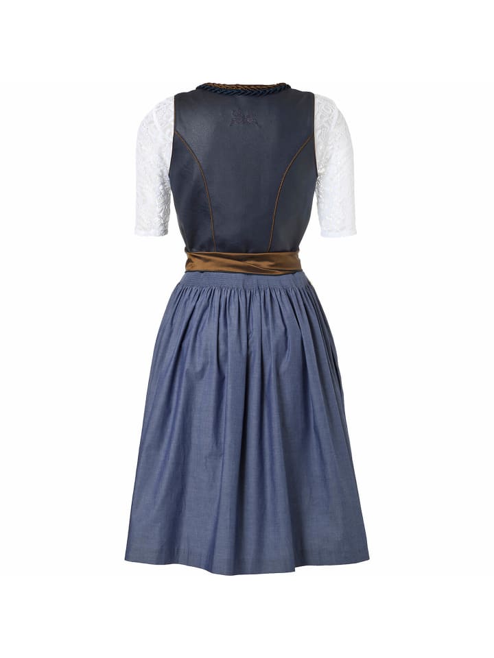 Wiesnkönig Dirndl Mattea in Marine günstig kaufen