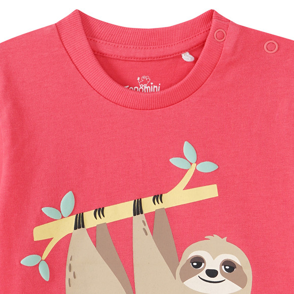 Baby T-Shirt mit Faultier-Motiv