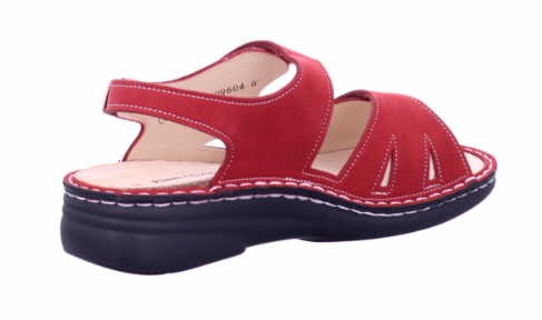 FINN COMFORT Komfort Sandalen rot Finn Comfort Barbuda Damensandale Chili
