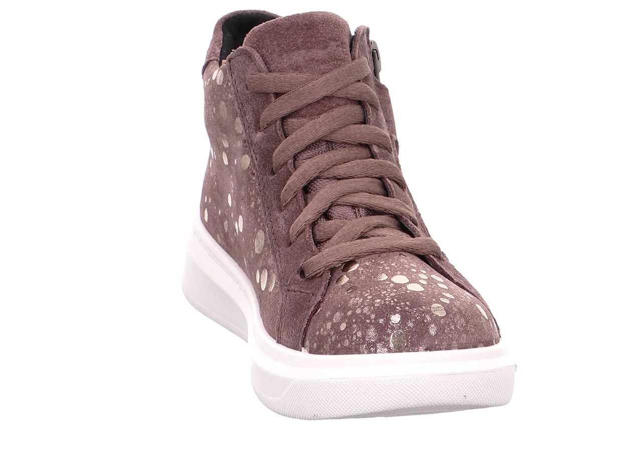 COSMO - Lila/SilberSneaker high mit Reißverschluss