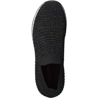 Barbarella Slip On Sneaker in schwarz