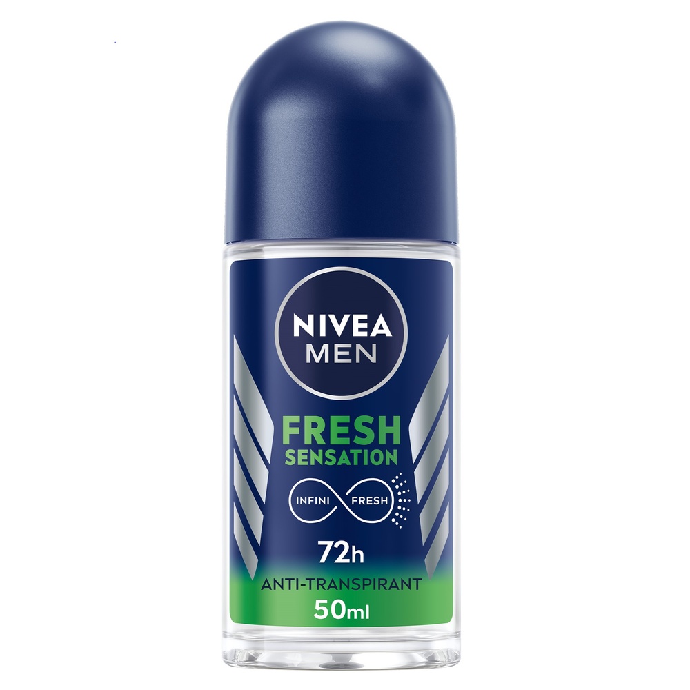 nivea FRESH SENSATION - Déodorant bille homme150ml Anti-transpirant Infini Fresh