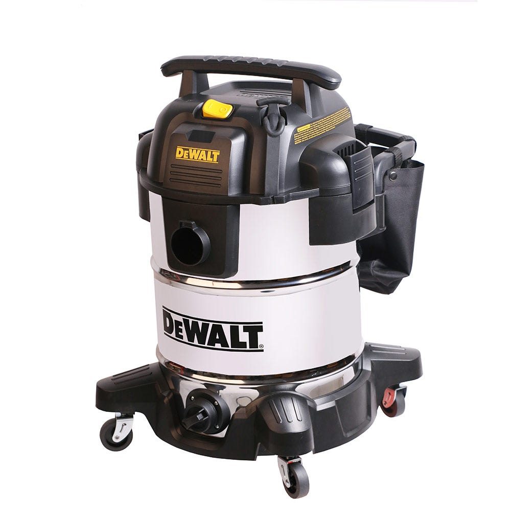 DEWALT 38-Litre Stainless Steel Wet  &  Dry Vacuum DXV38S