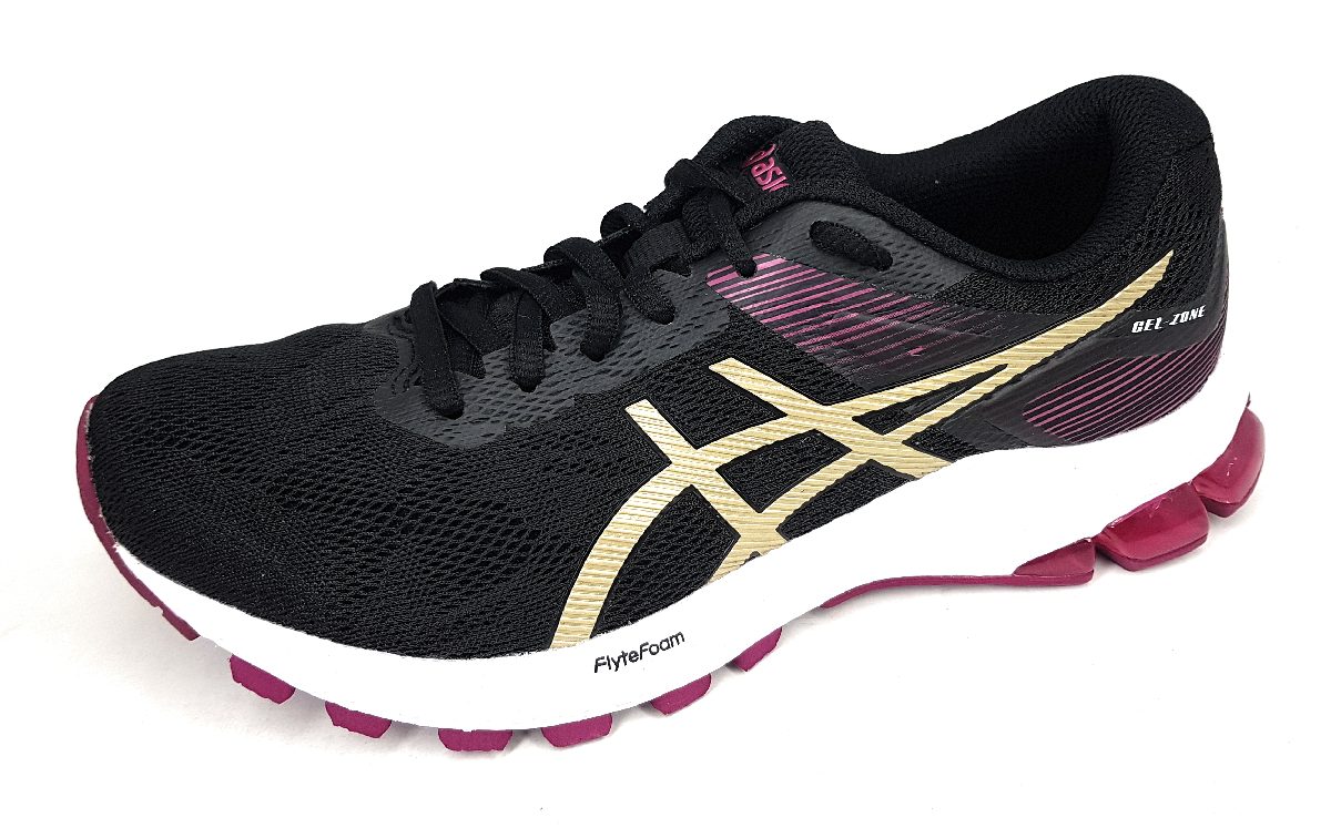 Asics Gel-Zone 8 1012B058-002 Schwarz Black/Champagne