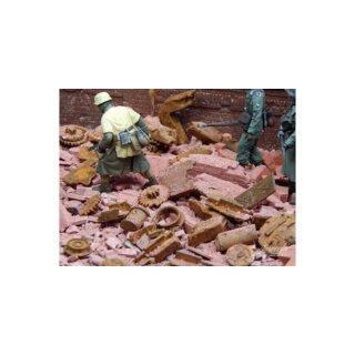 1:35 Metallschrott Zahnräder rostig, 45g