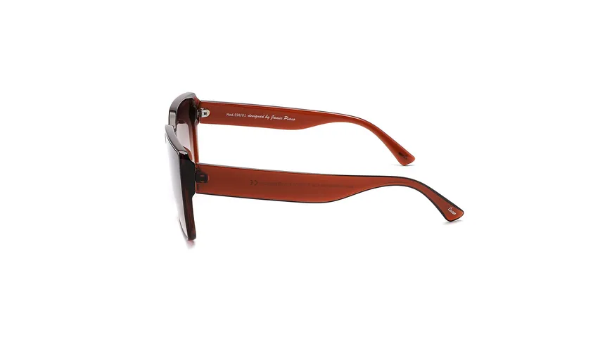 Caresse Brillenmode Sonnenbrille brown shiny