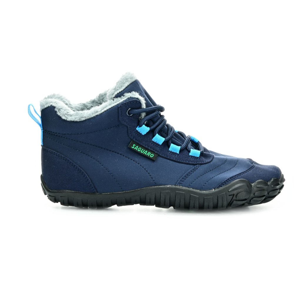 Saguaro Will II Dark Blue AD Winterbarfußschuhe