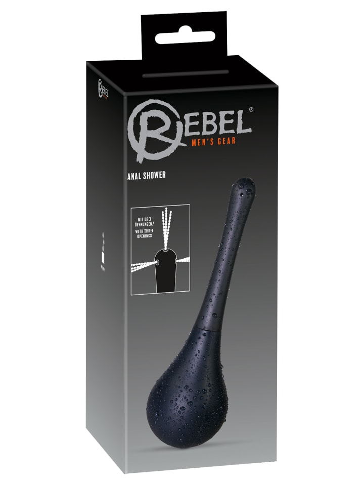 Rebel Intimdusche Anal Shower in schwarz günstig kaufen onesize