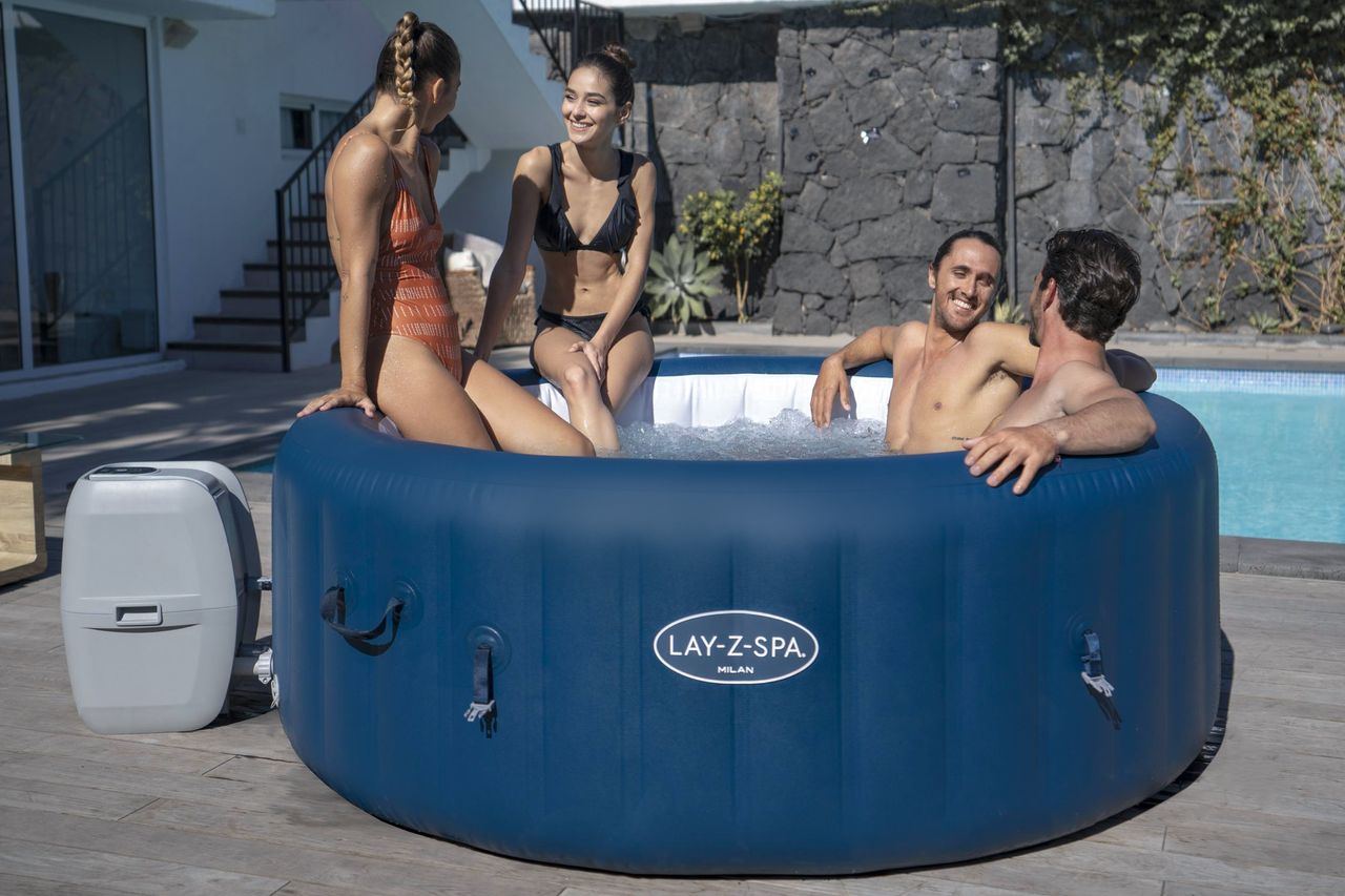 Bestway LAY-Z-SPAWLAN-Whirlpool Milan AirJet Plus™ Ø 196 x 71 cm, rund
