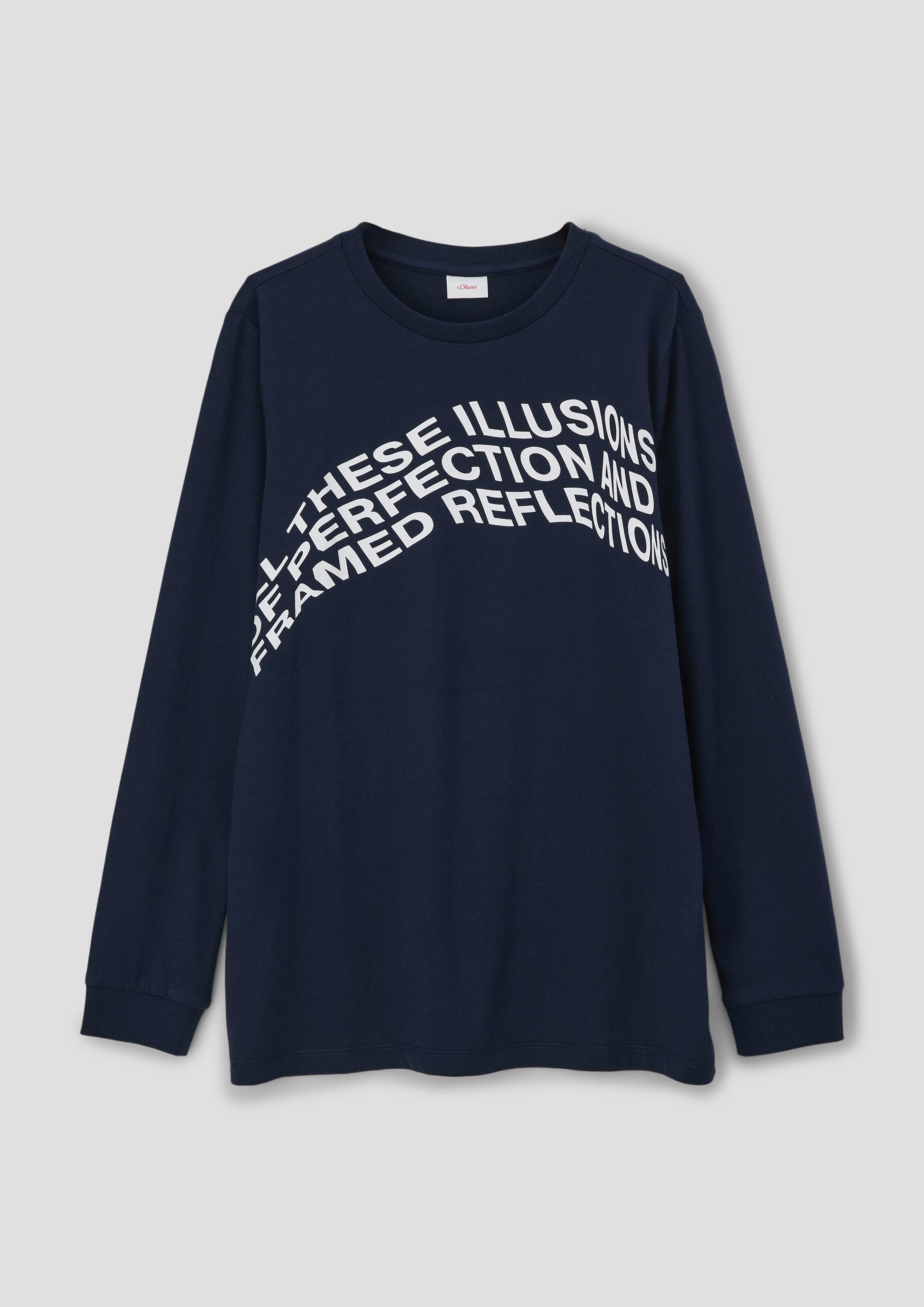 Longsleeve mit Frontprint  2134019-5952