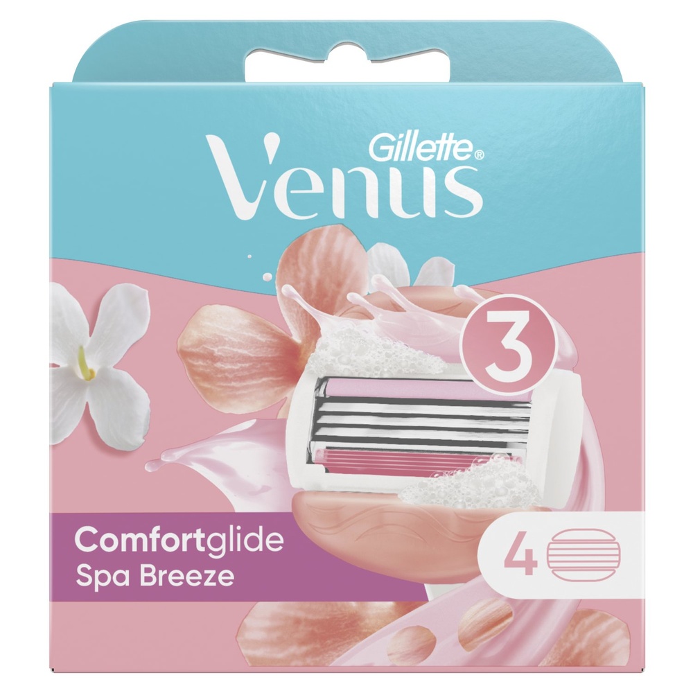 venus Venus ComfortGlide Lames x4 Lames de Rasoir