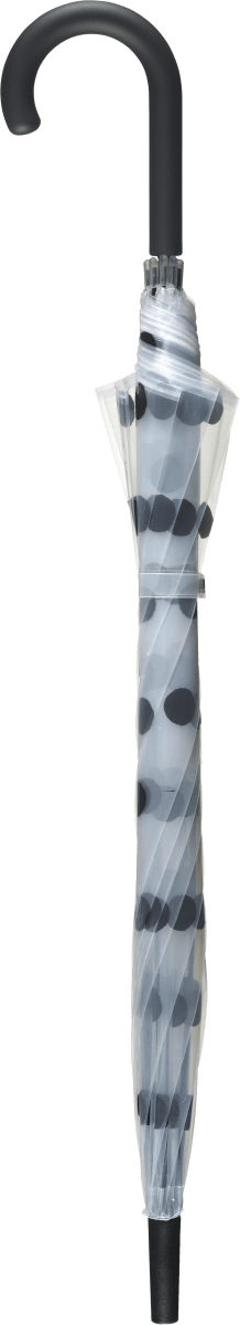 Regenschirm Punkte transparent, 1 St