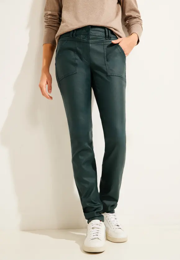 CECIL Coating Slim Fit Hose