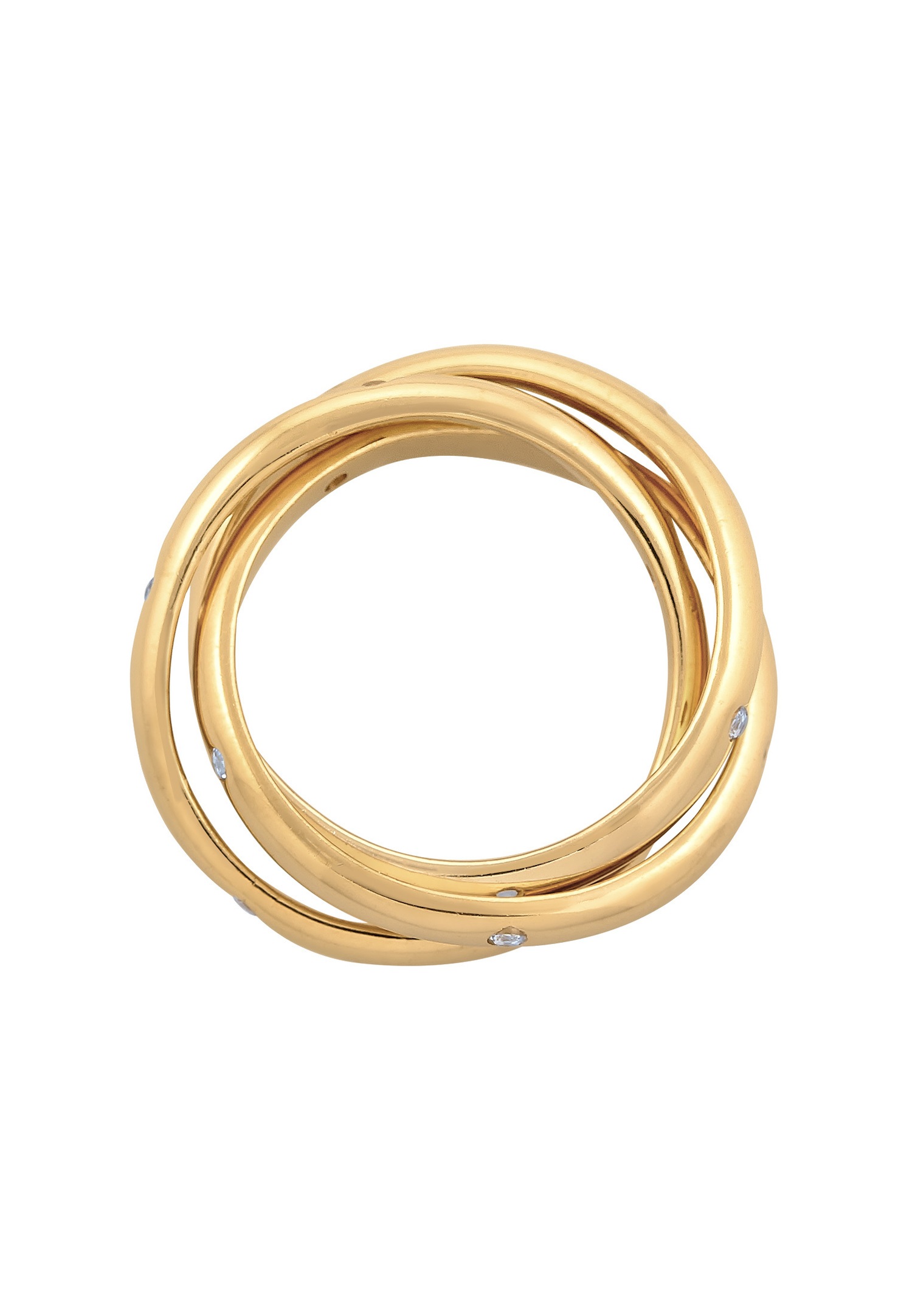 Elli PREMIUM Damska torebka Basic Trio Wrap z kamieniem szlachetnym Topaz w srebrze próby 925