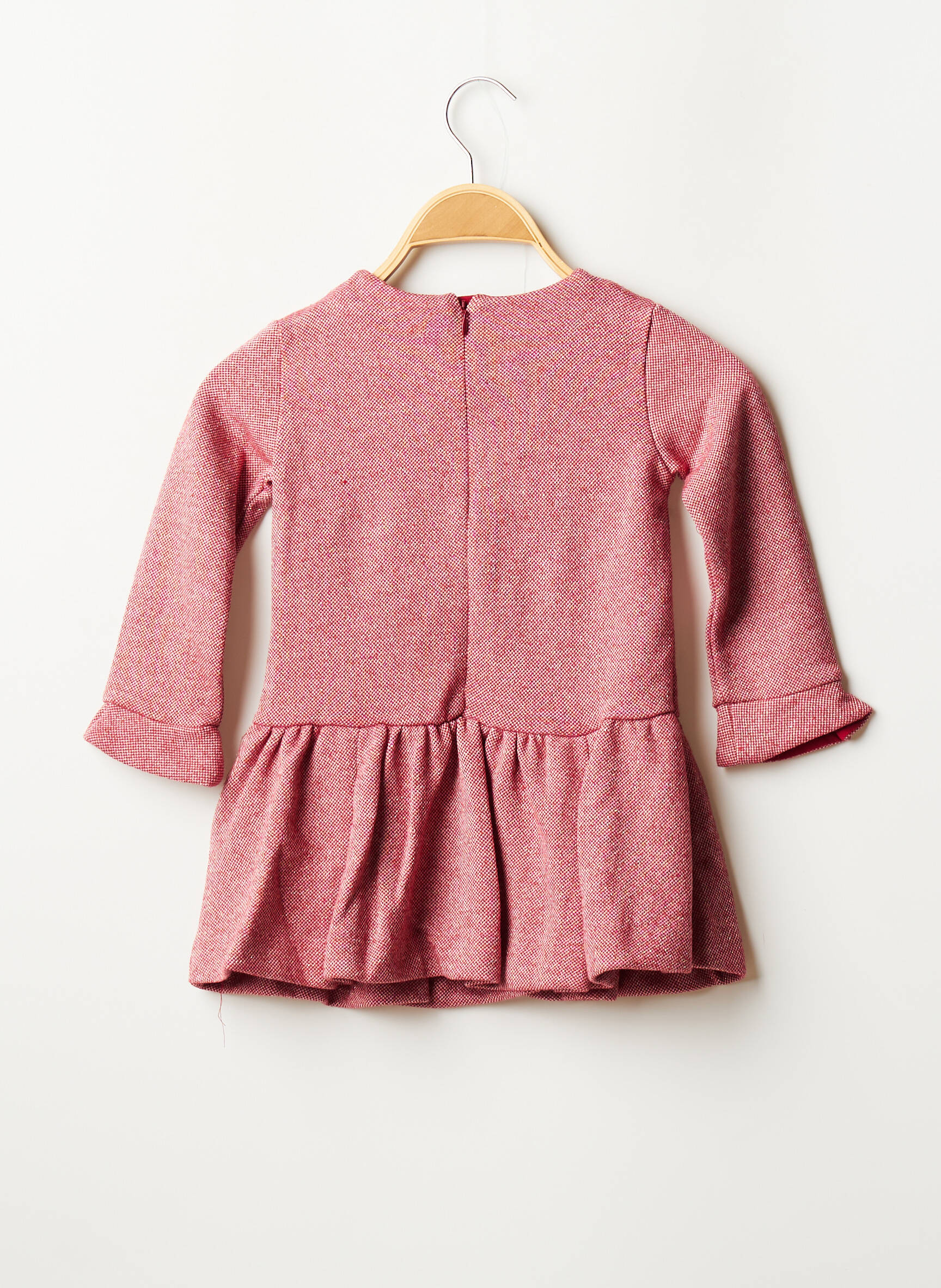 Mayoral Robes Mi Longues Fille couleur rouge