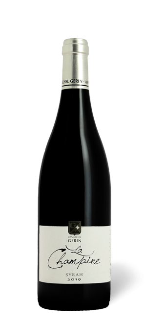 Rhône Domaine Gerin syrah La Champine Vin de France  2019  75 cl - Rouge