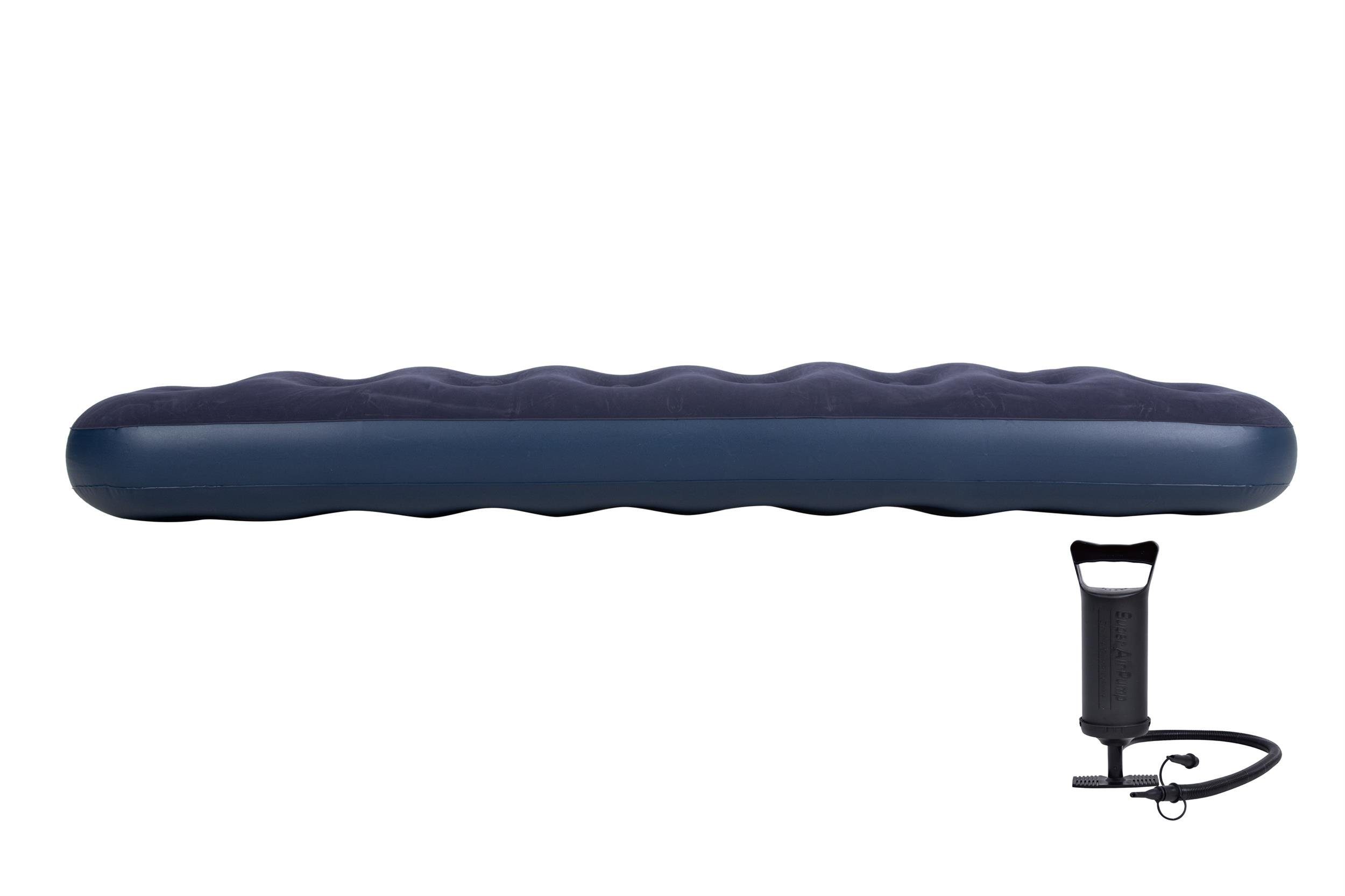 Avenli Luftbett Campingbett aufblasbar 191x73x22 cm, (Luftmatratze für 1 Person), Gästebett inklusive Luftpumpe
